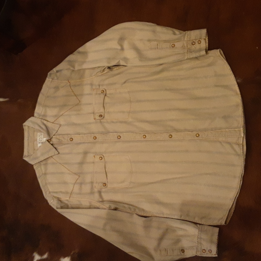 Ryan Michael western men's long sleeve shirt. Large